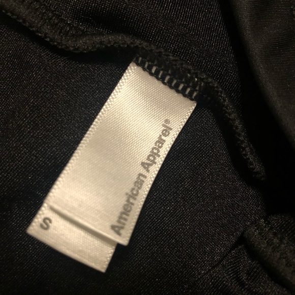 American Apparel black leggings high rise - Picture 10 of 12